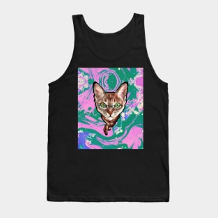 Trippy Cat Tank Top